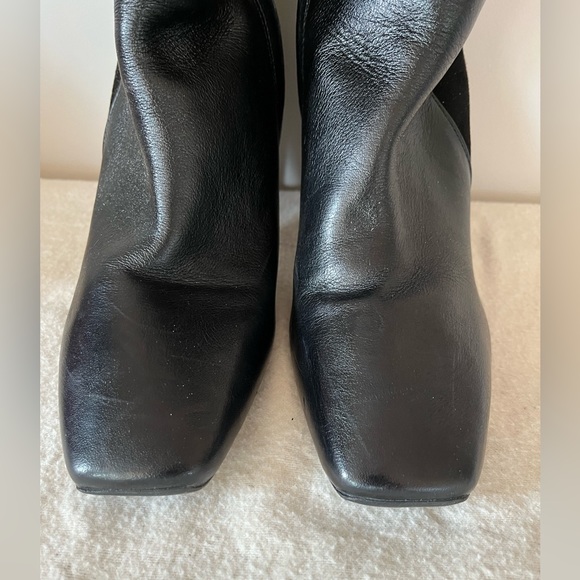 Geox Respira Black Leather/Suede Boot - Picture 2 of 7